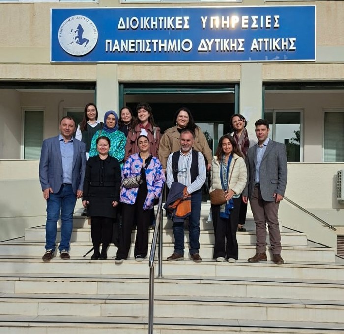 Marmara Municipalities Union Visited the University of West Attica (UNIWA) Within the Scope of the NUMA Project