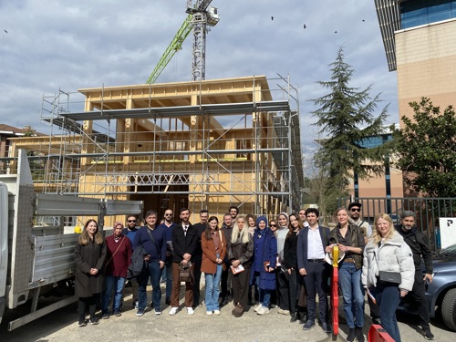 MBB Şehir Planlama Platformu Kapsamında Sürdürülebilir Ahşap Yapım Sistemleri Üzerine Teknik Gezi Düzenlendi