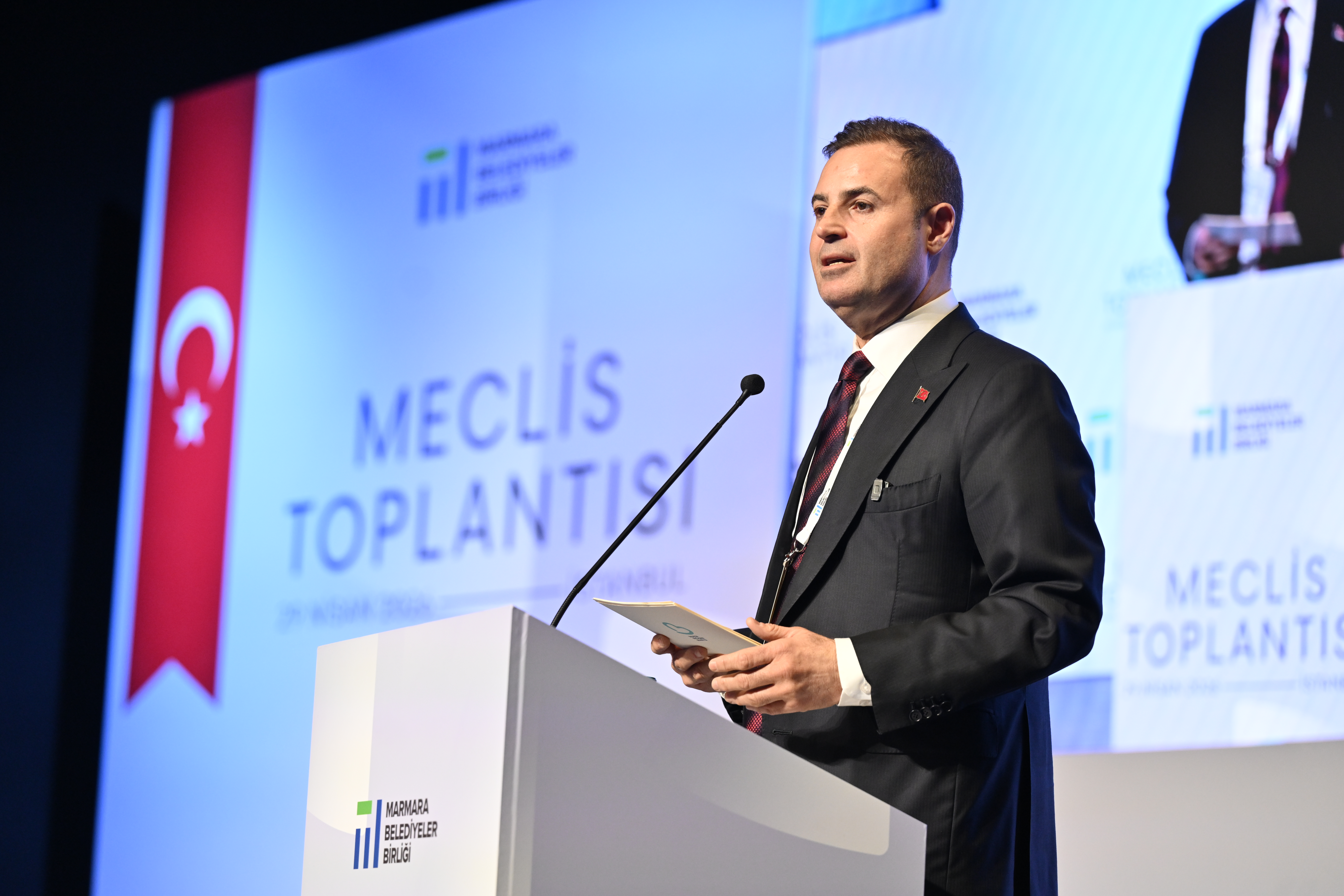 Ahmet Akın Elected President of Marmara Municipalities Union}