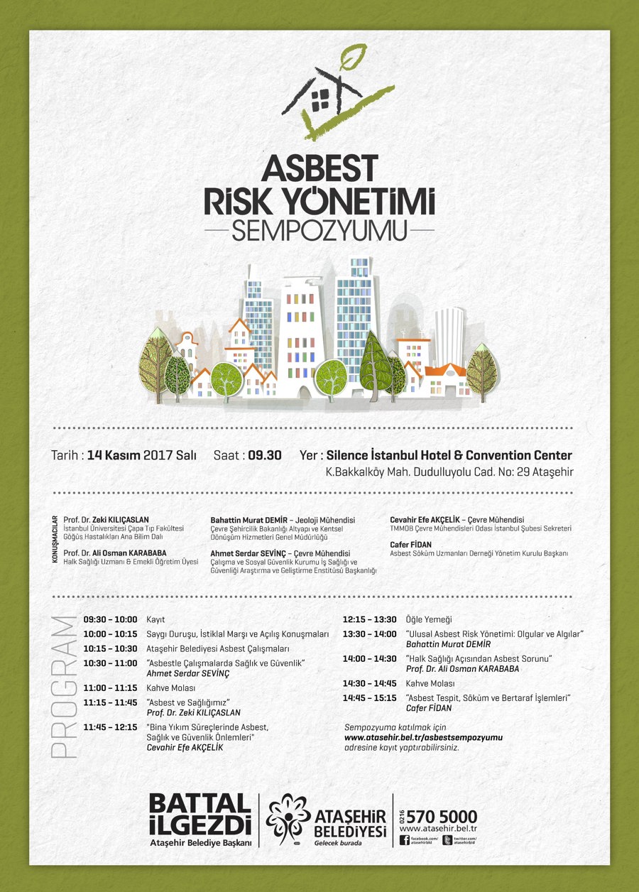 Asbest Risk Yönetimi Sempozyumu}