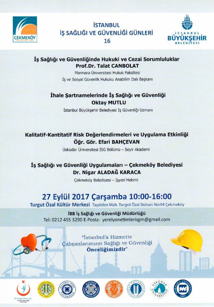 İstanbul İş Sağlığı ve Güvenliği Günleri 16}