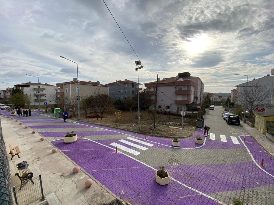 Sokak Dönüştürme Provasıyla Malkara’daki Çocuklar ve Yayalara Güvenli Bir Okul Sokağı}